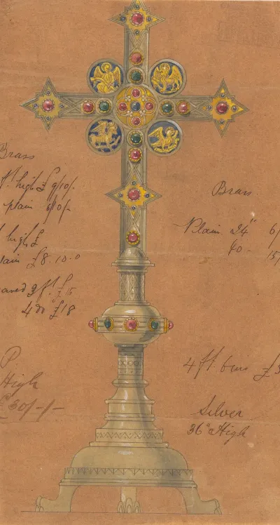 Design Executed For Jones And Willis Metal And Wood Workers And Church Furniture Manufacturers Of Birmingham And London 9