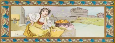 Design For A Box Of Lefevre Utile Biscuits