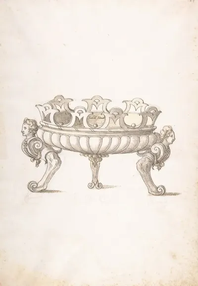 Design For A Bronze Vessel