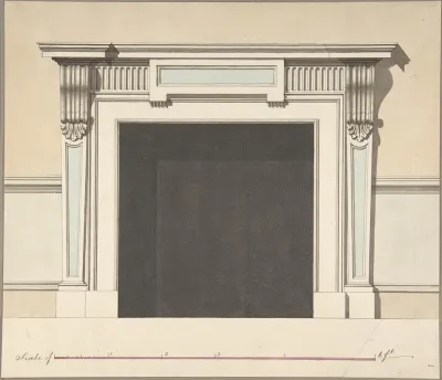 Design For A Chimneypiece 4