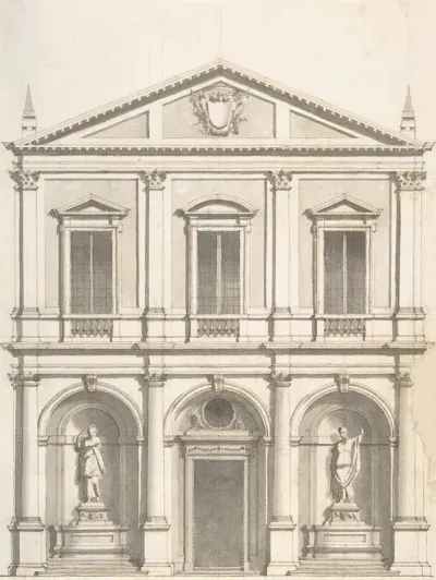 Design For A Church Facade