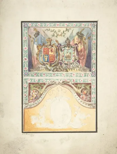 Design For A Coat Of Arms