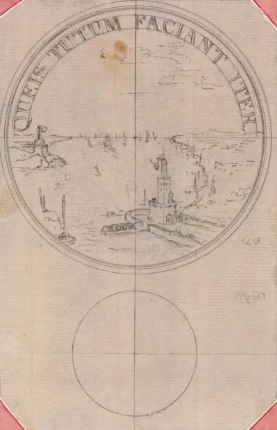 Design For A Coin Queis Tutum Faciant Iter