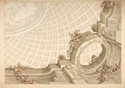 Design For A Cupola Decoration