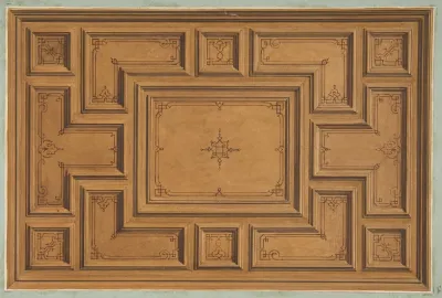 Design For A Decorated Ceiling