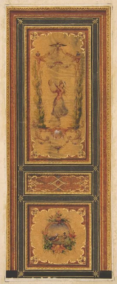 Design For A Decorated Door
