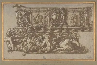 Design For A Festival Float Or Barge