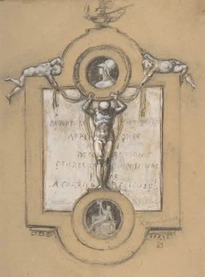 Design For A Frontispiece