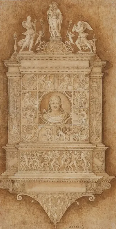 Design For A Funeral Monument 2