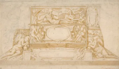 Design For A Funerary Monument