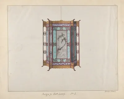 Design For A Hall Lamp 2