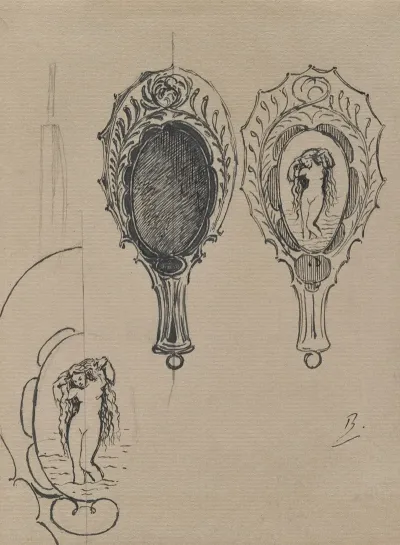 Design For A Hand Mirror 2