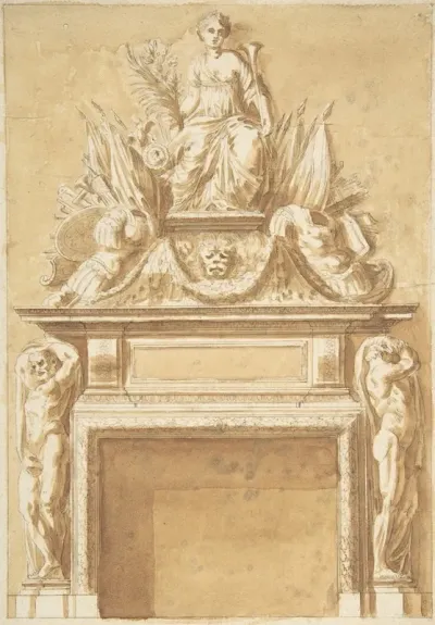 Design For A Mantlepiece