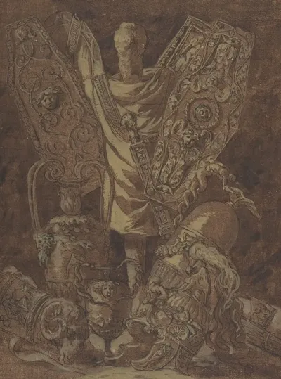 Design For A Military Trophy