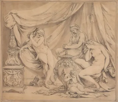 Design For A Monument To The Memory Of Michaelangelo