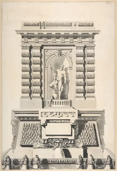 Design For A Monumental Fountain