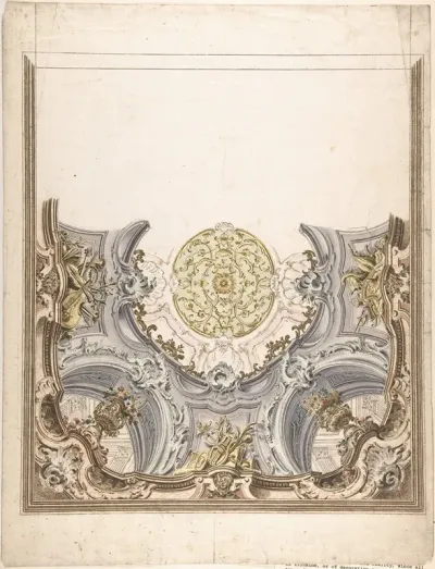 Design For A Painted Ceiling 2