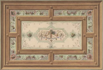 Design For A Painted Ceiling