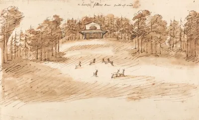 Design For A Pavilion In A Deer Park