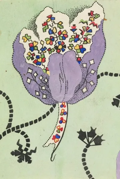 Design For A Printed Fabric