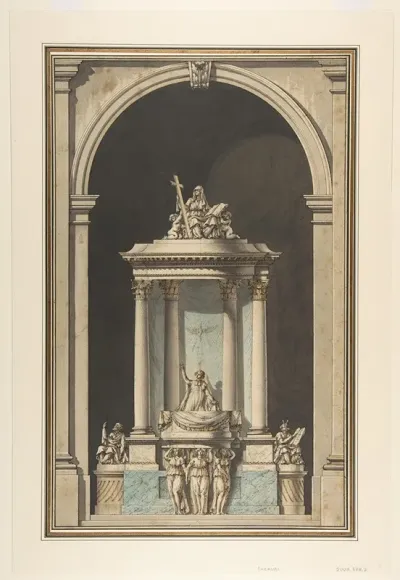 Design For A Pulpit 4