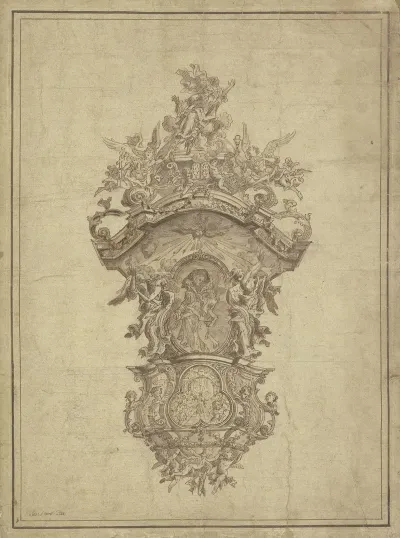 Design For A Pulpit 5