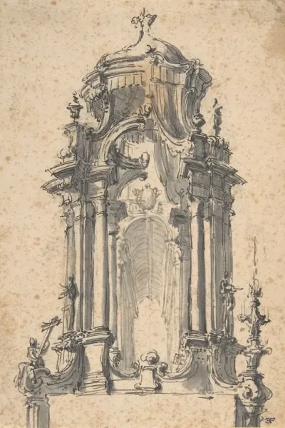 Design For A Stage Set 4
