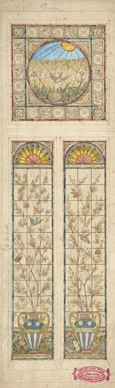 Design For A Stained Glass Window 2