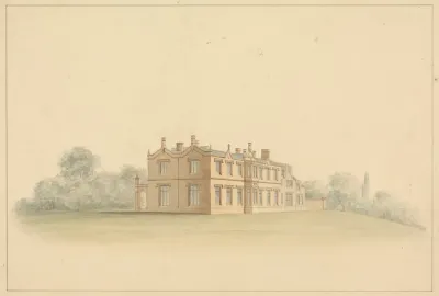 Design For A Tudoresque Villa 2