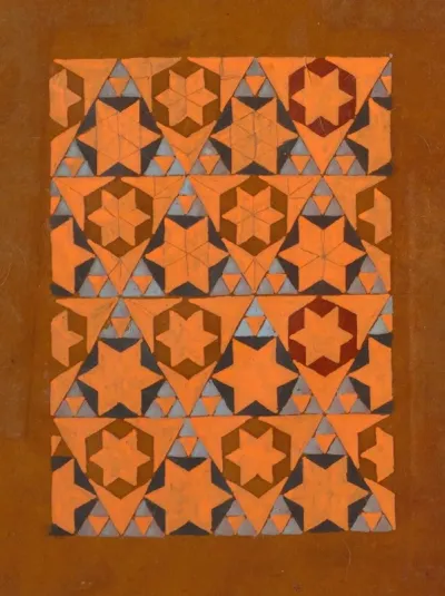 Design For A Woven Fabric