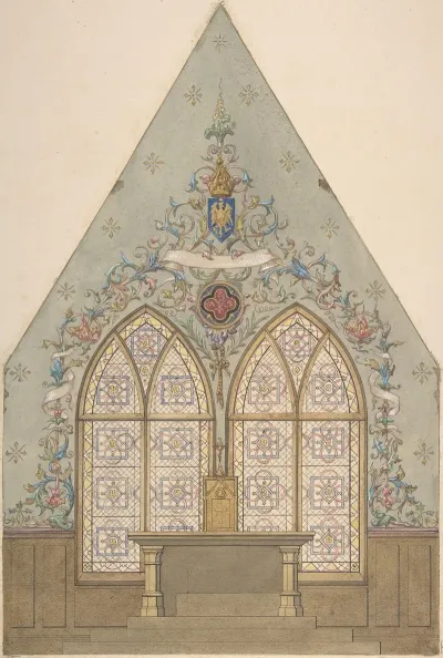 Design For Altar And Chapel Farnborough