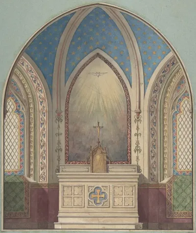 Design For Altar Saint Clotilde