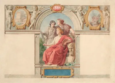 Design For An Advertisement Of Maksymilian Fajans Lithographic And Photographic Shops