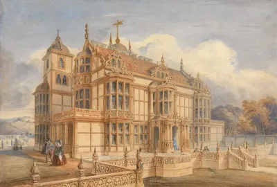 Design For An Elizabethan Style House