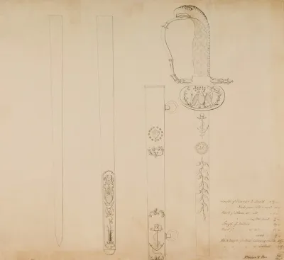 Design For An Officers Sword