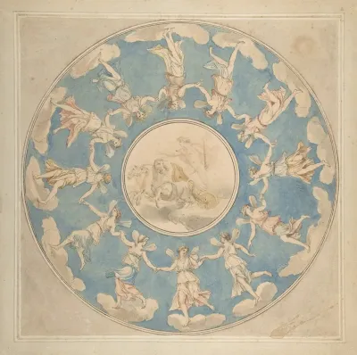 Design For Ceiling Apollo And The Hours
