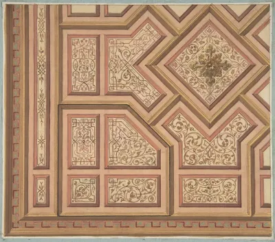 Design For Ceiling Chateau De Cange