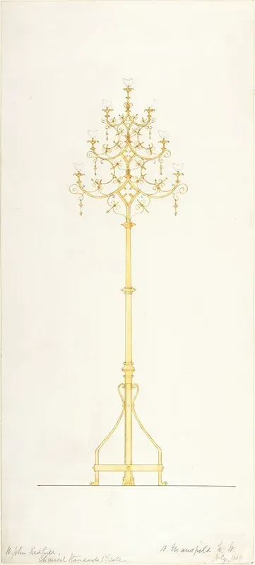 Design For Church Lamp Stand