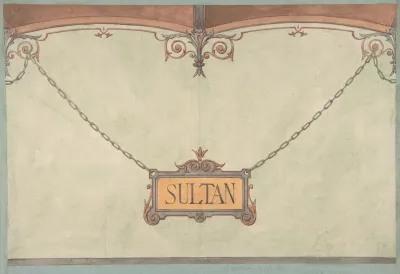 Design For Decorated Sultan Plaque For Stable Wall Hotel Candamo