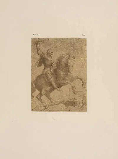 Design For Equestrian Monument Of Ludovico Sforza