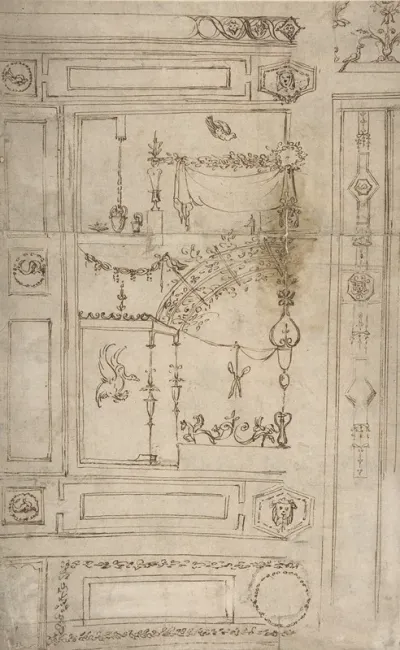 Design For Grotesque Wall Decoration