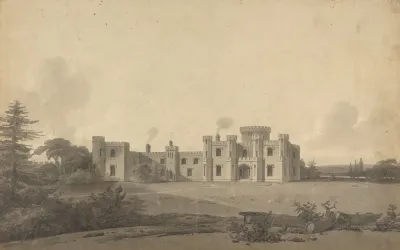 Design For Knepp Castle Sussex Perspective