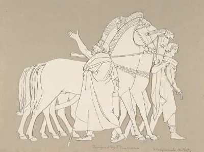 Design For Large Fireplace White Tiles Produced In Wedgwoods Factory