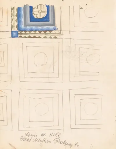 Design For Reflected Ceiling Plan Partially Colored Drawing For Ceiling Plan