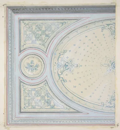 Design For The Decoration Of A Ceiling 2
