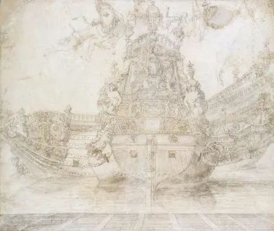 Design For The Decoration Of A Warship