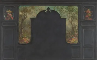 Design For The Decoration Of The Dining Room 20 Rue Matignon