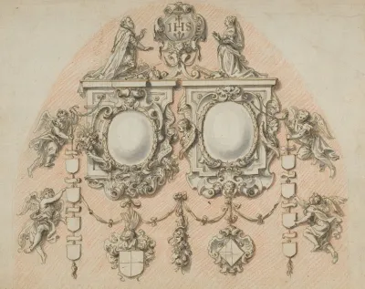 Design For The Epitaph Of The T Seraets Van Etten Family