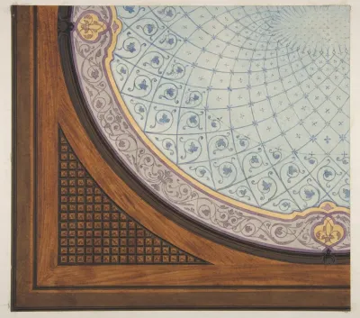 Design For The Painted Decoration Of A Ceiling 2