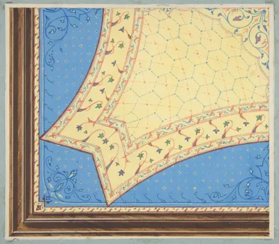Design For The Painted Decoration Of A Ceiling 3